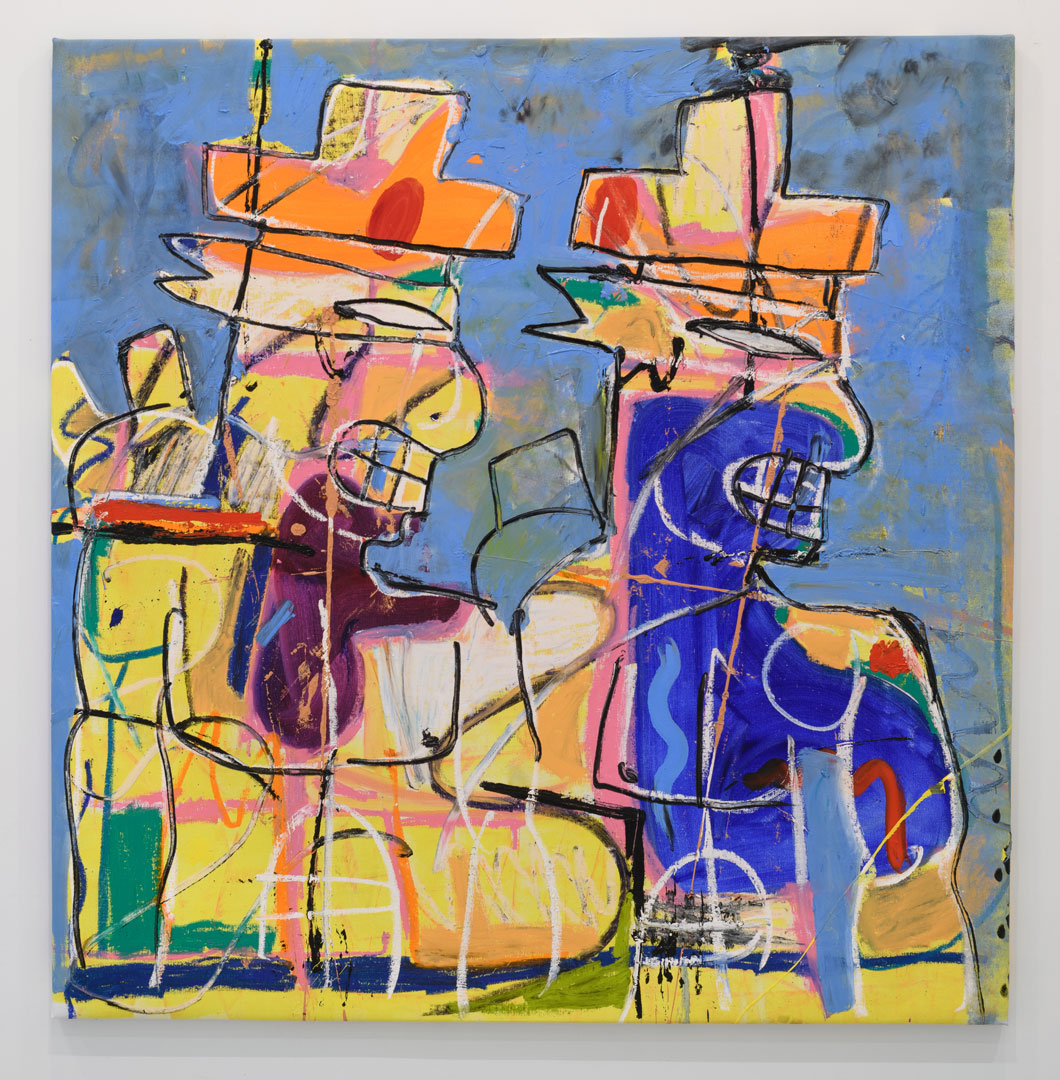 Michelangello from TMNT 2 180 x 140 cm 2019 oil on canvas